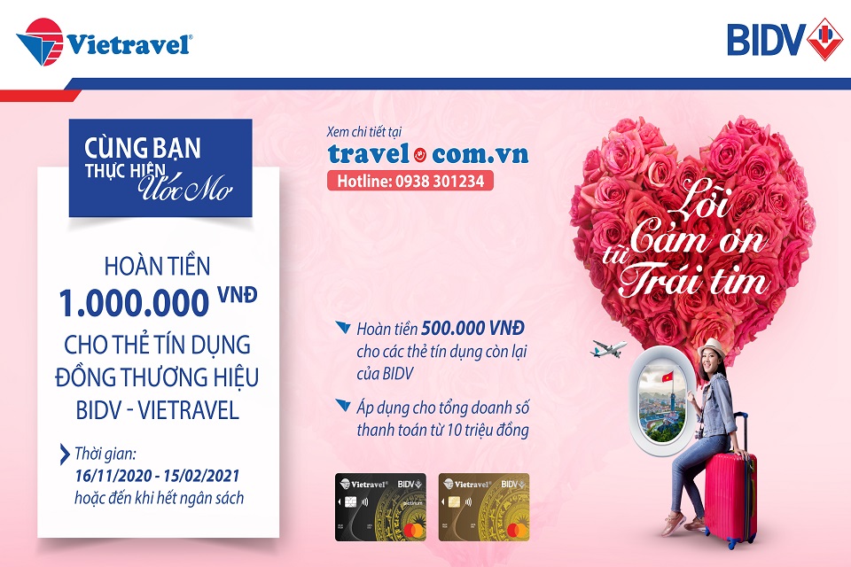 Thể lệ Chương trình hoàn tiền BIDV