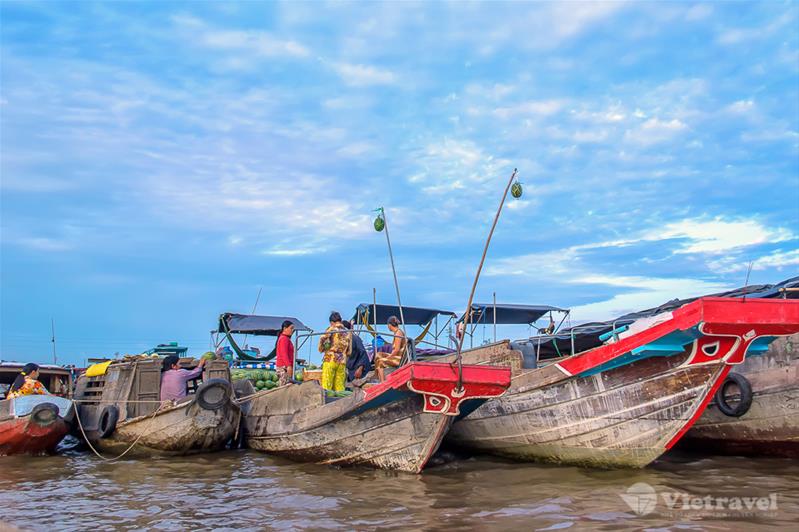 Miền Tây: Chợ Nổi Cái Răng -  Thiền Viện Trúc Lâm - Mỹ Khánh