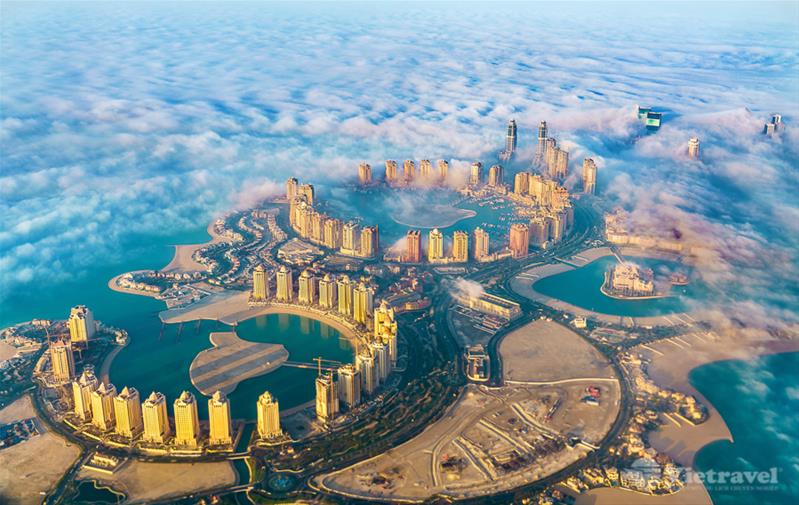 Dubai - Doha - Abu Dhabi (KS 4*, thường thức bánh phủ vàng, vé xem bóng đá): Cổ Vũ Đội Bóng Đá Yêu Thích Trận Chung Kết