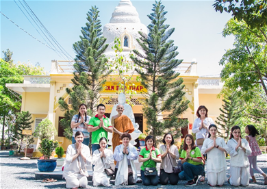 Miền Tây - Hành hương Long An - Tiền Giang - Khám phá những ngôi chùa cổ - nghe thuyết pháp và thưởng thức ẩm thực chay - Mùng 2 Tết